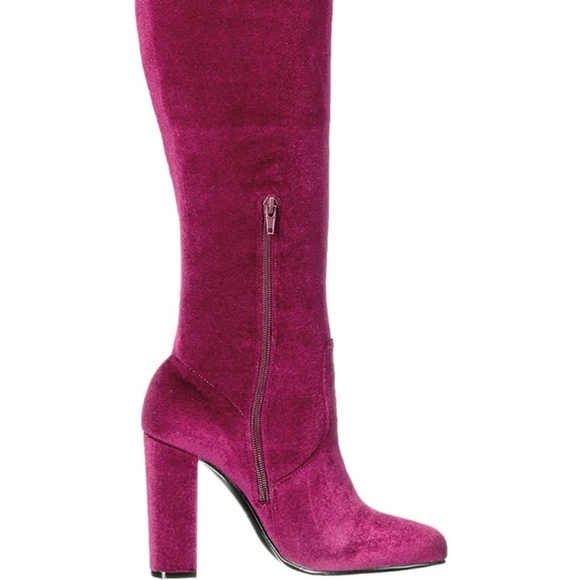 ⭐HP⭐ Chinese Laundry | Over the Knee Velvet Boots - Picture 3 of 11